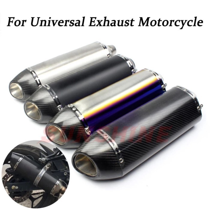 Universal Exhaust Motorcycle Escape Moto Bicycle Muffler Pipe Modified Motorcross For Yoshimura R77