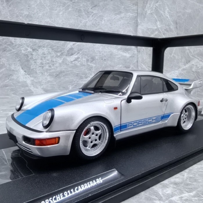 SOLIDO 1/18 Porsche 911 CARRERA RS 1990 โมเดลรถอัลลอย Transformers