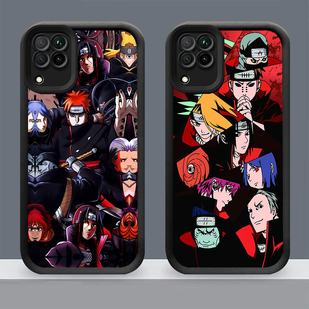 N-46 NARUTO Akatsuki Soft Casing สําหรับ Samsung Galaxy A22 A12 5G