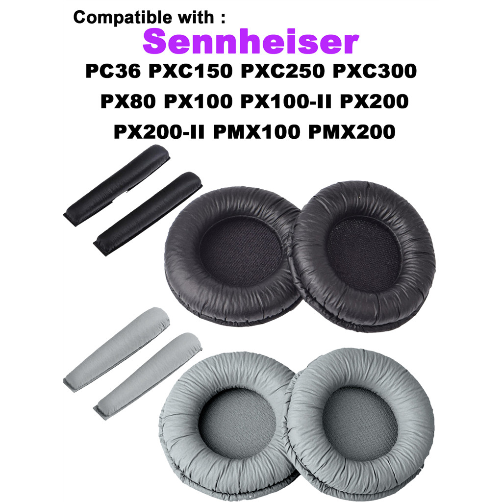 เหมาะสําหรับ Sennheiser PC36 PXC150 PXC250 PXC300 PX80 PX100 PX100-II PX200 PX200-II PMX100 PMX200 เ