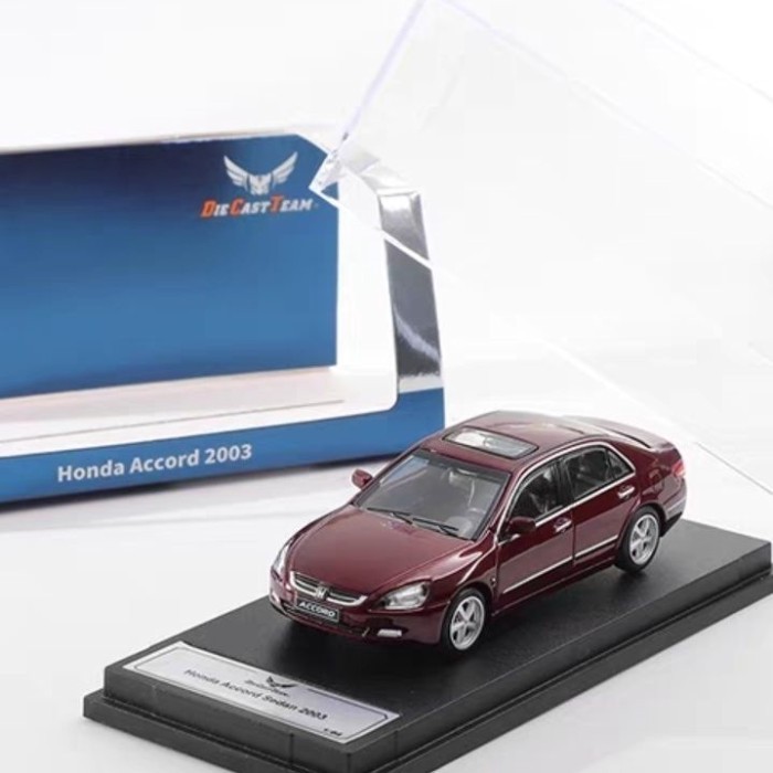 DCT 1/64 Honda Honda 7th Generation Accord Alloy รถจําลอง Red Out of Print Model