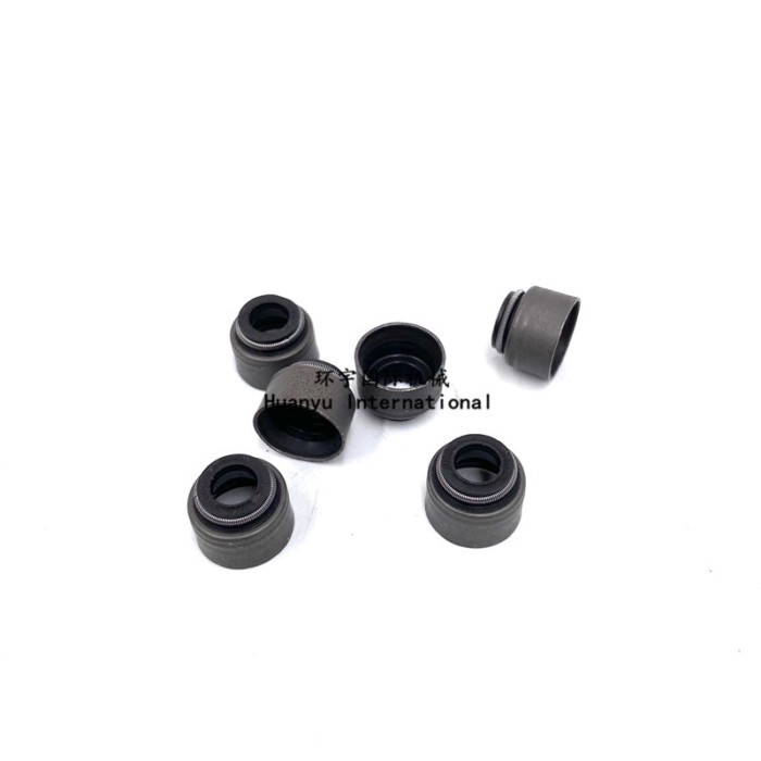 For Hitachi ZAX18 Repairing Engine Valve Oil Seal 3TNV70 3TNV76 Valve Oil Seal Excavator Parts