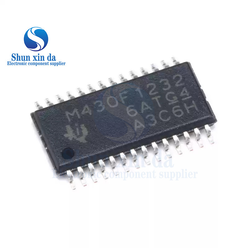 MSP430F1232IPWR MSP430F1232 MSP430F1232IPW M430F1232 TSSOP-28 16bit Microcontrollers MCU 8kB แฟลช 25