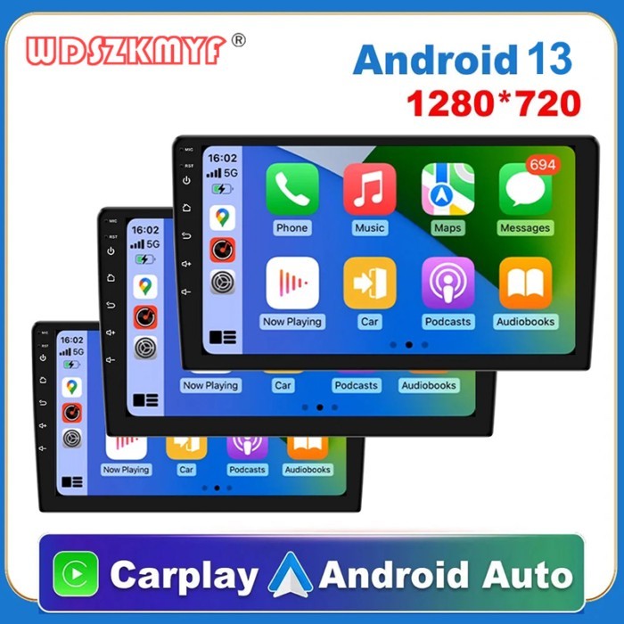 Android 13 Car Radio Autoradio 32G 2 Din 7"/9"/10" Universal WIFI GPS Car Audio Multimedia Player F