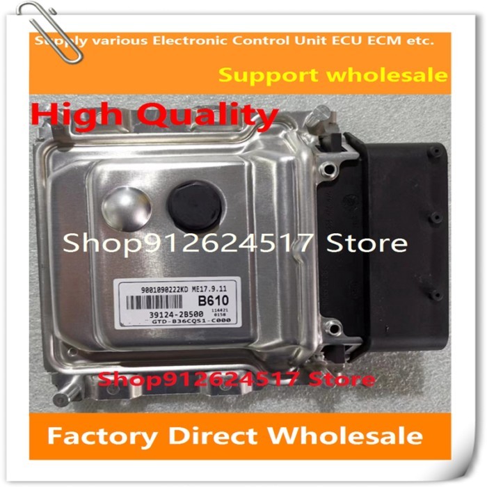 39133-2B391 474 ME17.9.11 ECU 39124-2B500 B610 Electronic Control Unit ECM Car Accessories 39103-2B
