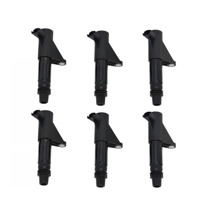 1/6x 597077 Ignition Coils Suitable For Citroen C5 C6 Peugeot 406 407 607 Renault Laguna XFX/V 3.0L