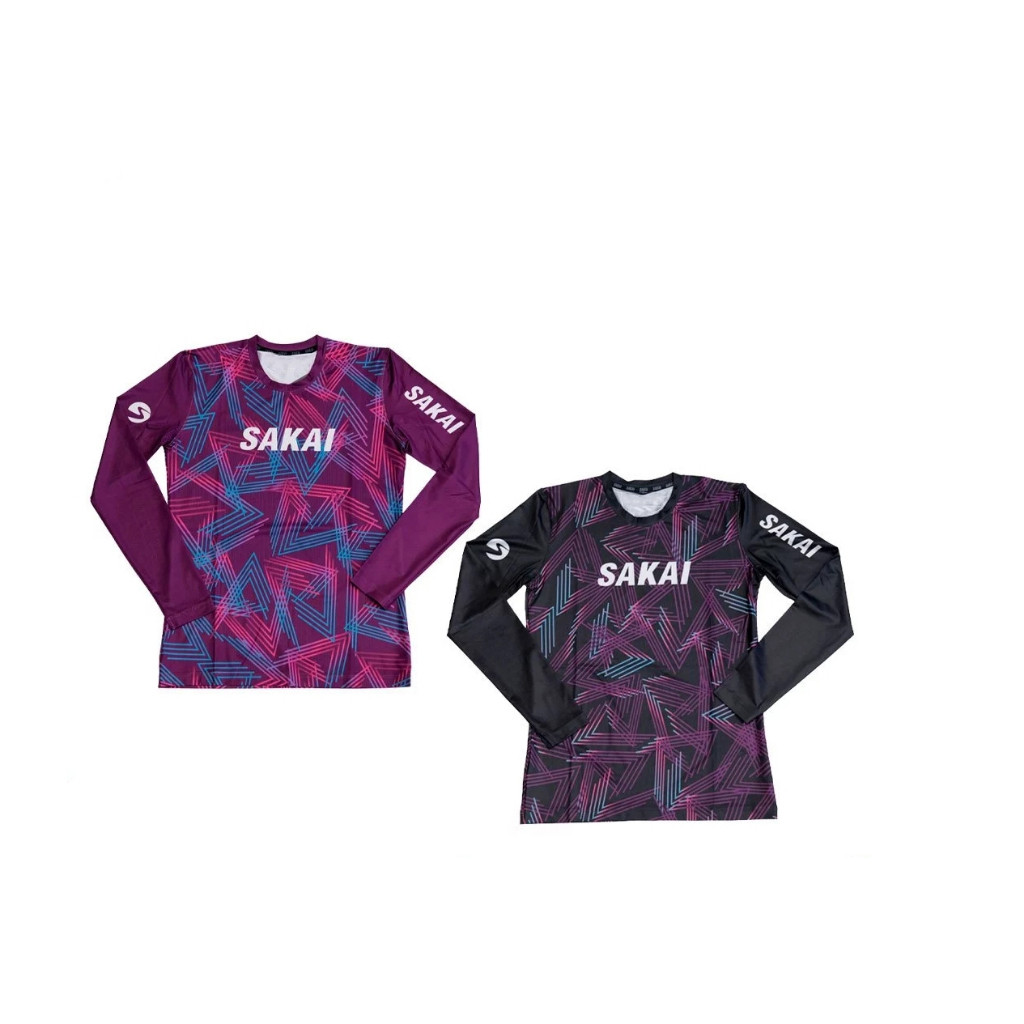 เสื้อวิ่งแขนยาว UTMB น้ำหนักเบา แห้งไว กันเหงื่อ สวมใส่สบายจาก SAKAI