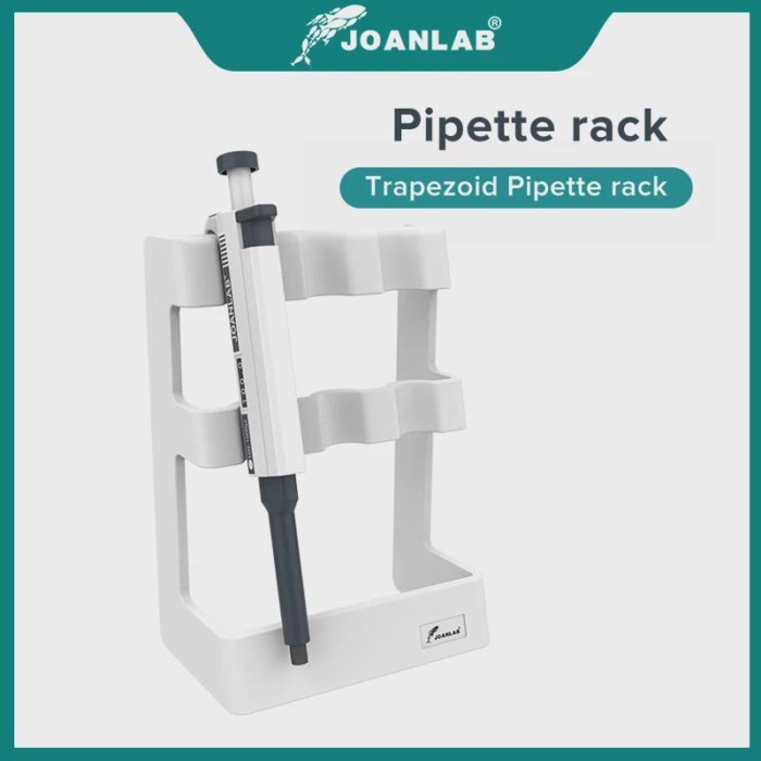 JOANLAB Official Store Laboratory Pipette Rack Trapezoid Pipette Stander And Round Pipette Holder F
