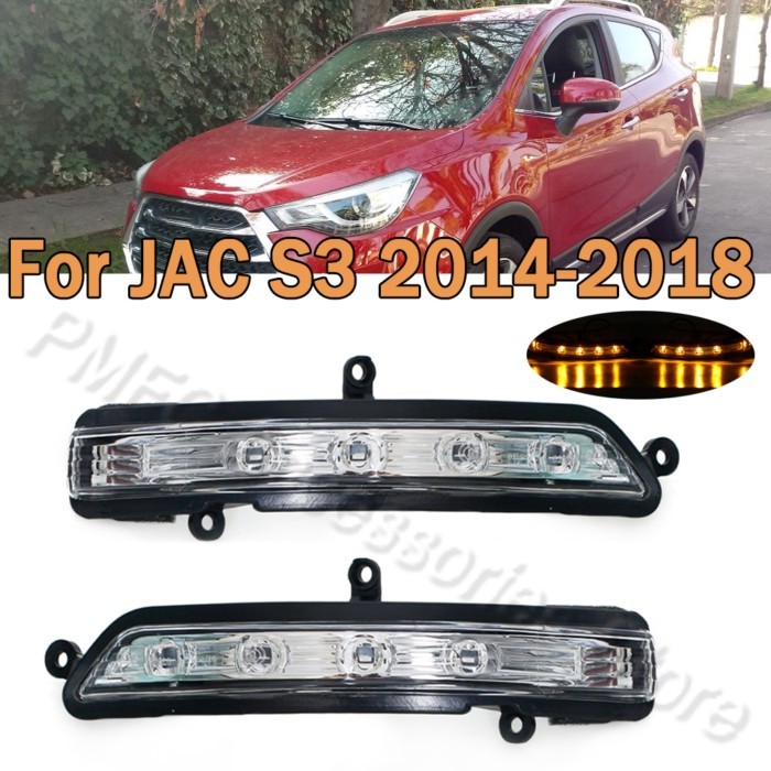 LED Rearview Mirror Turn Signal Light Fit For JAC S3 2014-2018 8210100U2210-01 8210200U2210-01 For