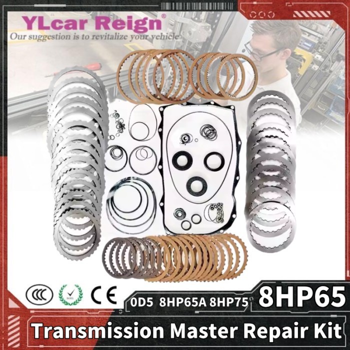 8HP65 ZF8HP65 8HP65A 8HP75 ZF8HP75 0D5 Auto Transmission Master Rebuild Kit Friction Steel Plate Ov