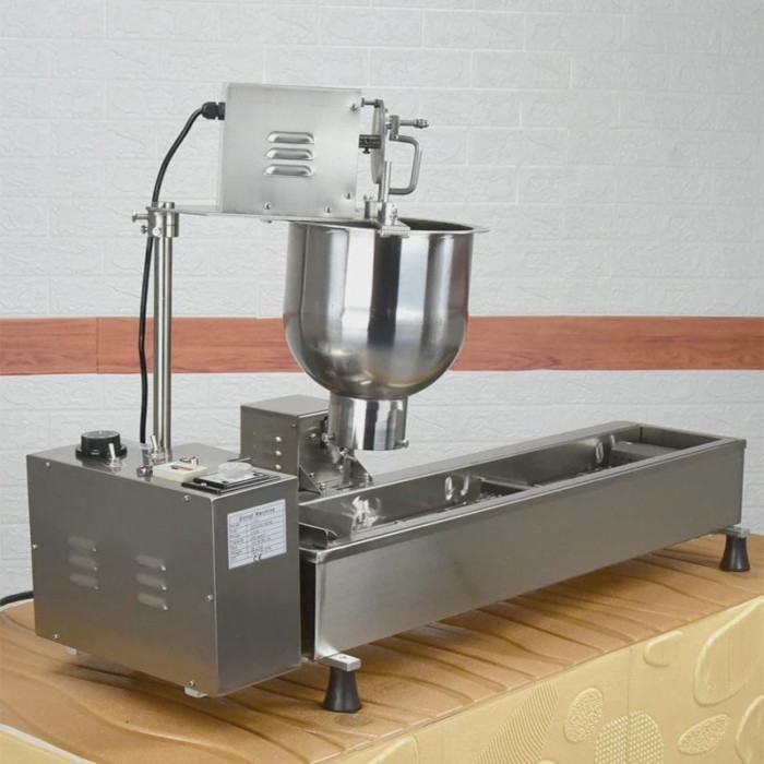 400-720pcs/hour Stainless Steel Donuts Making Machine Automatic Donuts Frying Maker Food Processing