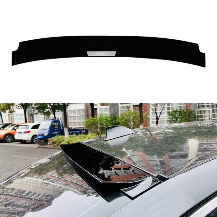 Rear Spoiler Wing For BMW 5 Series F10 525i 530i 2011-2017 Rear Trunk Lip Spoiler Trim Glossy black