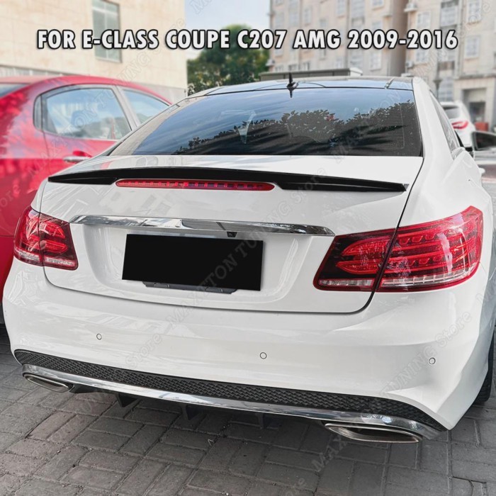 Rear Trunk Spoiler Wings For Mercedes Benz E class Coupe C207 AMG E220 E250 E350 2009-2016 Car Tail