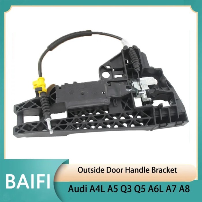 Baifi Brand New Outside Door Handle Bracket 4H0837885 4H0837886 For Audi A4L A5 Q3 Q5 A6L A7 A8