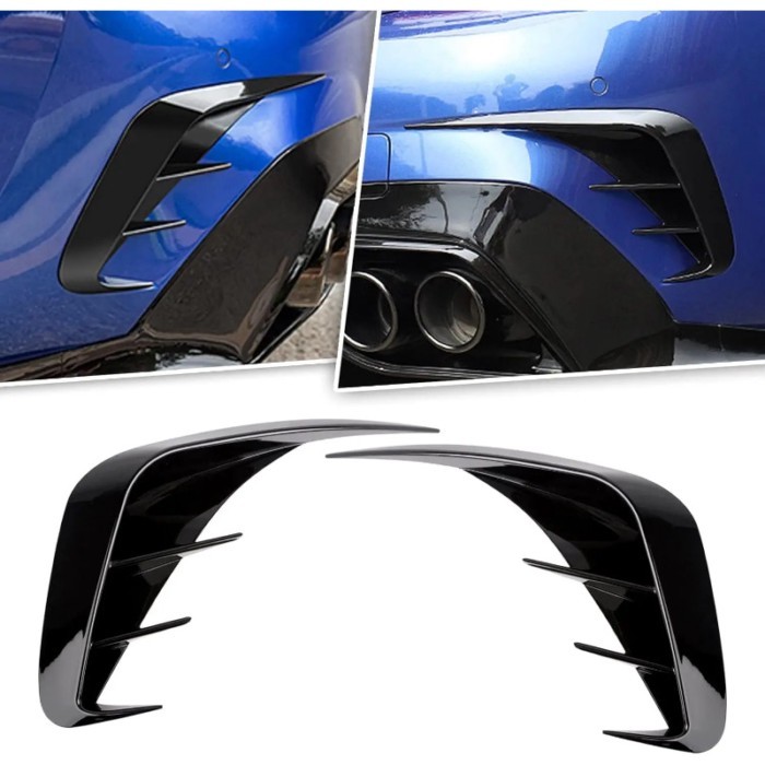 Car Rear Bumper Lip Spoiler For BMW 3 Series G20 M-Sport 320e 330e 318i 320i 325i 330i 340i 2019-20