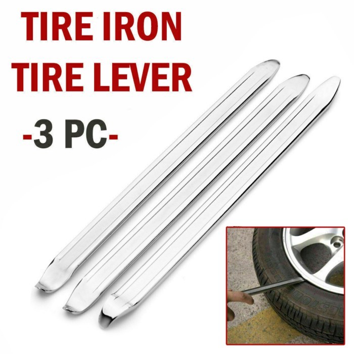 3PCS 30cm Tire Lever Tyre Spoon Tire Rim Opener Lever Changer Auto Motorbike Tyre Spoon Supplies Hi