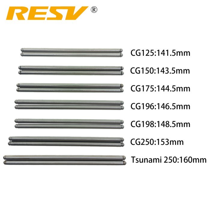 RESV STD Push Rod for CG125 CG150 CG175 CG196 CG198 CG200 CG250 Tsunami 250 Cylinder Connecting CG