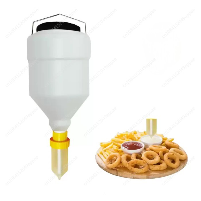 Hanging squeeze sauce bottle vertical barrel large capacity food grade tomato salad sauce squeeze b
