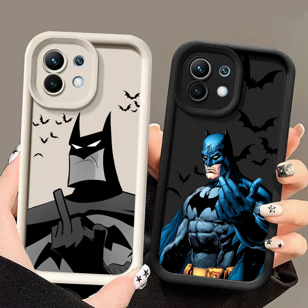 ค้างคาว-Mans DC ค้างคาวเคสโทรศัพท์สําหรับ Xiaomi 17 Pro 15 Utra 13T 14T 15T Pro POCO M7 M6 5G Poco F