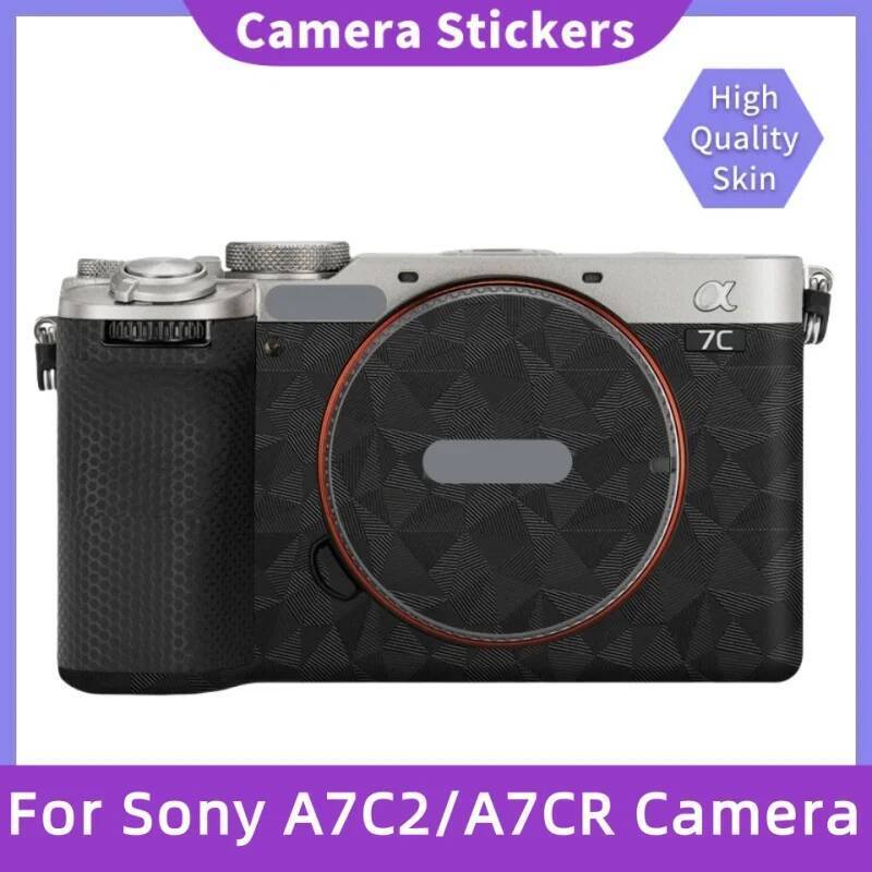 รูปลอกผิวสําหรับ A7C2 A7CR กล้องสติกเกอร์โปร่งใส A7CII Wrap สําหรับ Sony A7C II ฟิล์มป้องกัน A7C R C