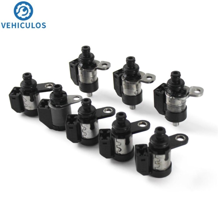 8PCS 5EAT 31705-AA430 Transmission Solenoid Kit 5-Speed For Subaru 31705AA430 OE One Year Warranty
