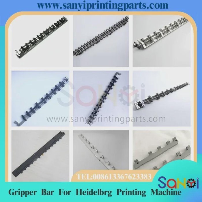 Heidelberg Gripper Bar M2.014.003F;42.014.003F;69.014.003F;MV.018.229;MV.006.506;91.014.003F;G2.014
