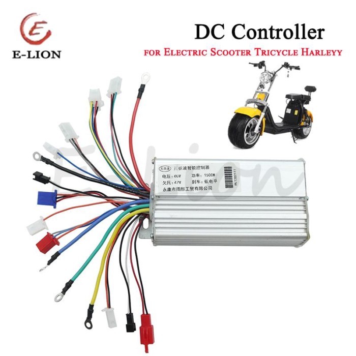 60V 1500 72v 2000W Brushless Hub Motor DC Controller BLDC Controller 60 Voltage 1500 Watts for Elec