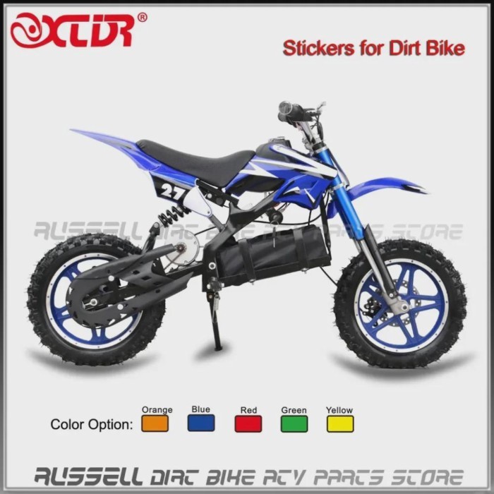 Stickers & decals Kit PLASTIC Fenders Faring For Small Apollo MINI MOTO Kids E-Bike DIRT BIKE 2 Str
