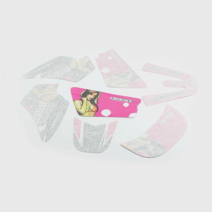 PW 50 PINK GIRL GRAPHICS DECAL STICKERS For YAMAHA PW 50 Pit bike PW50 Y-Zinger