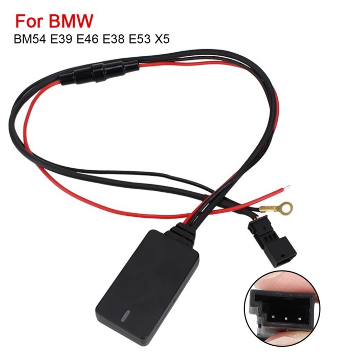 Car Bluetooth Module Car Electronics Accessories 3-pin For BMW BM54 E39 E46 E38 E53 X5 AUX IN Audio
