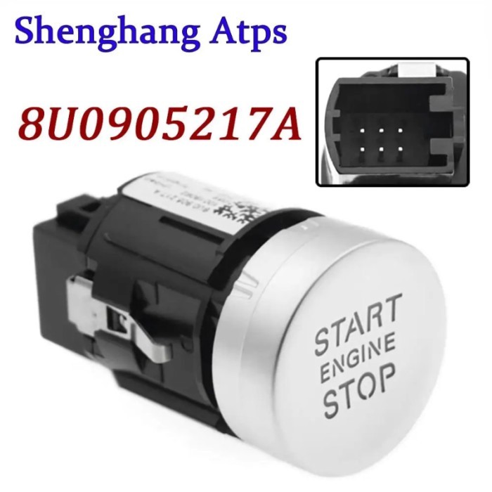 Engine Start Stop Switch Push Button 8U0905217A 8U0 905 217 A V15-80-0001 For Audi Q3 2012-2018 RSQ