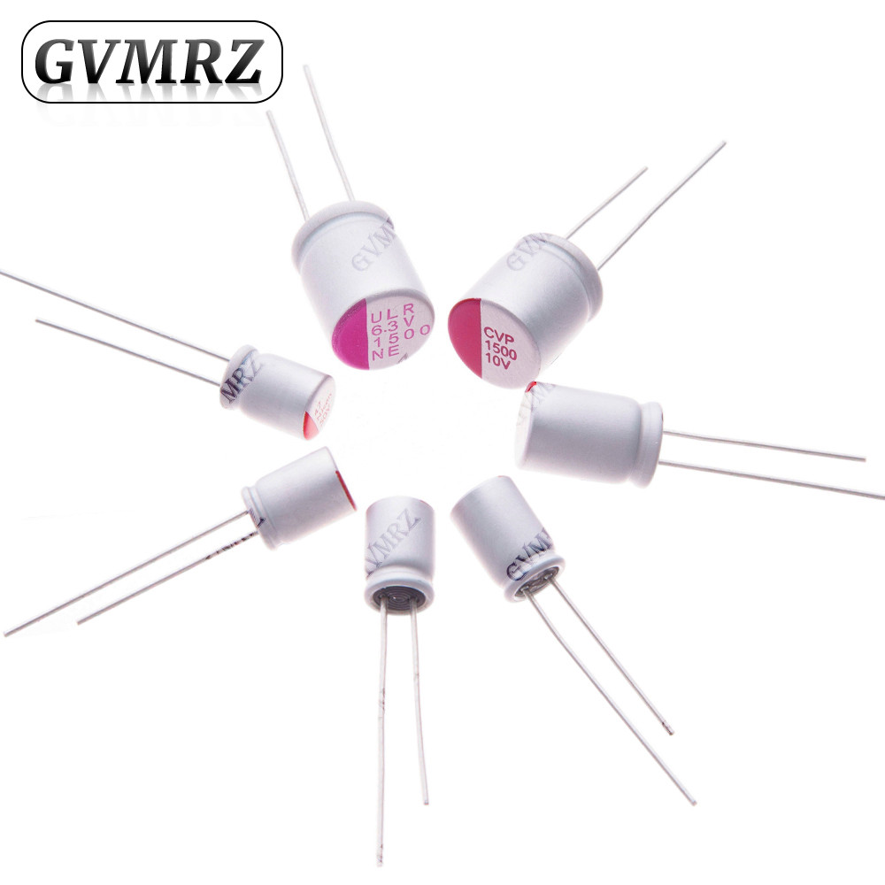 5PCS/10PCS 50V 47uF DIP Solid Electrolytic Capacitor 6.3V 10V 16V 25V 35V 100uF 220uF 470uF 680UF 82