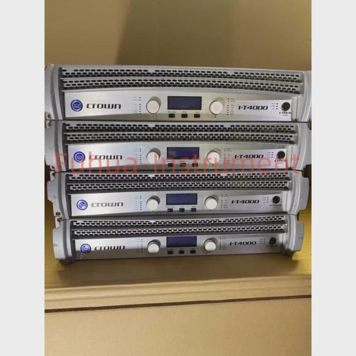 1 PC Crown I-T4000 2 Channel Power Amplifier Used In Good Conditon