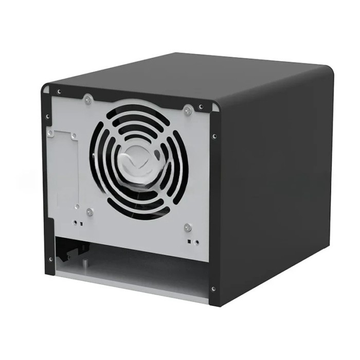 4-Disk NAS Case Home Office File Storage Server Case ITX Hard Disk NAS Case