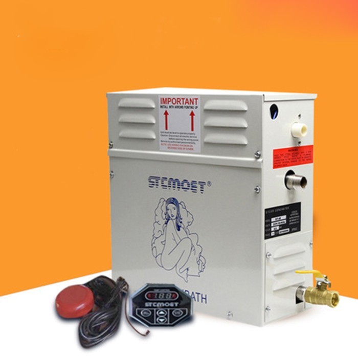 12KW Steam Generator Sauna Steam Bath Machine For Home Sauna Room SPA Fumigation Machine 220V With