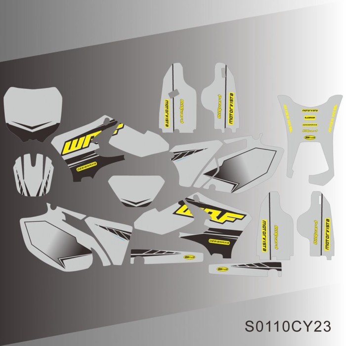 For YAMAHA WR 250F WR 450F WR250F  WR450F WRF 250 450 2005 2006 Full Graphics Decals Stickers Motor