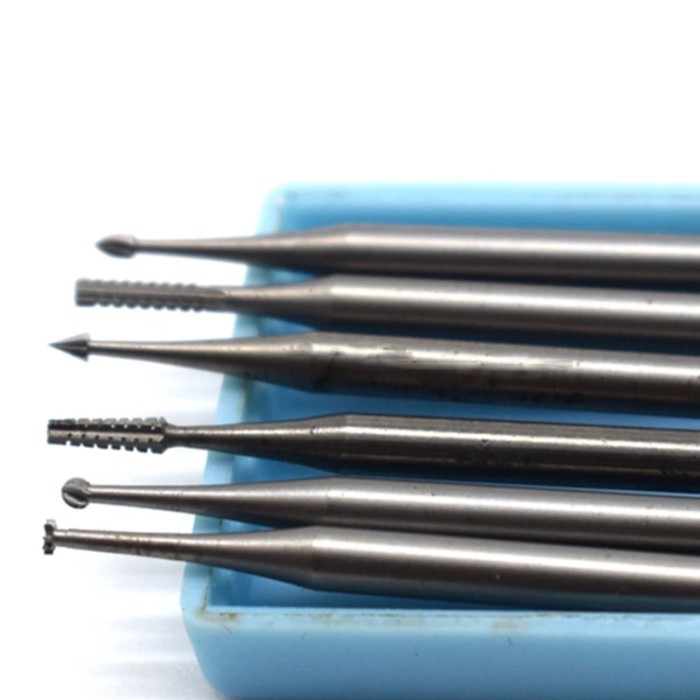 6PCS Steel Burs for Dremel Power Tool Accessories Rotary Bur Rotary Tools Steel Burs Abrasive Tool