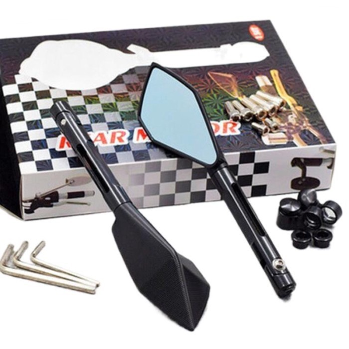 Motorcycle Aluminum Rearview Side Mirrors 8mm 10mm For KAWASAKI z750 NINJA250 HONDA R1 R6 FZ6 SUZUK