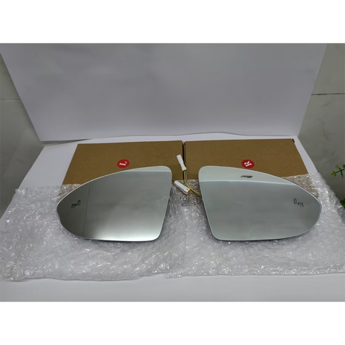 USA Version For VW Jetta MK7 2019 2020 Auto Heated Blind Spot Warning Wing Rear Mirror Glass