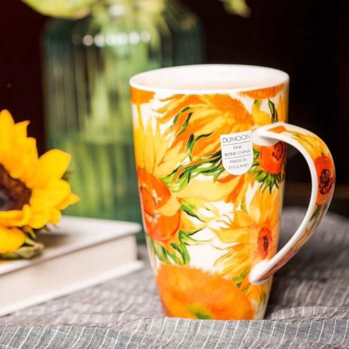 [DUNOON] Dannon แก้วนำเข้าจากอังกฤษ high-end ถ้วยกาแฟจีนถ้วยชายุโรป Van Gogh Monet