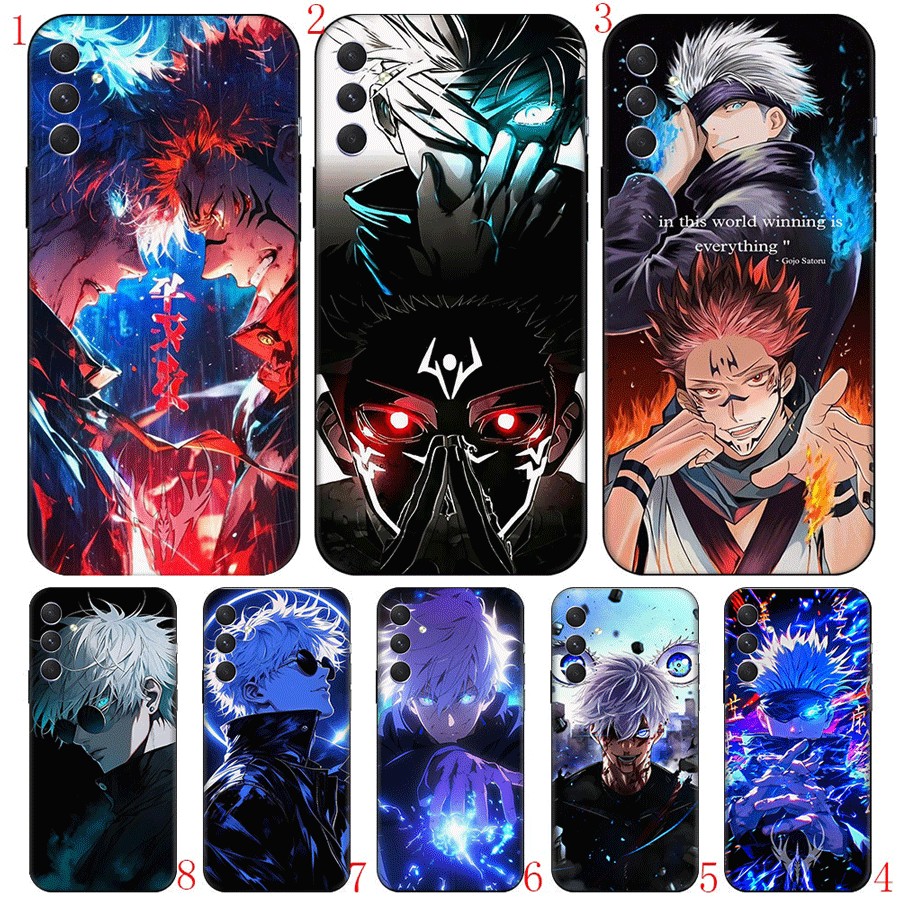 Samsung A6 A8 Plus A7 A9 A10 A10S A11 A12 A13 เคสโทรศัพท์ TPU ฝาครอบป้องกันแบบนุ่มอะนิเมะญี่ปุ่น Jujutsu Kaisen – โปรปัง