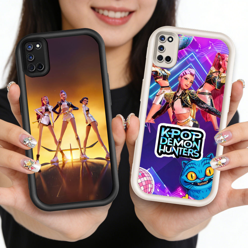 TT-38 Demon Hunters_D เคสโทรศัพท์บาง OPPO A95 A74 F19 F19S A55 A72 A92 A52 A94
