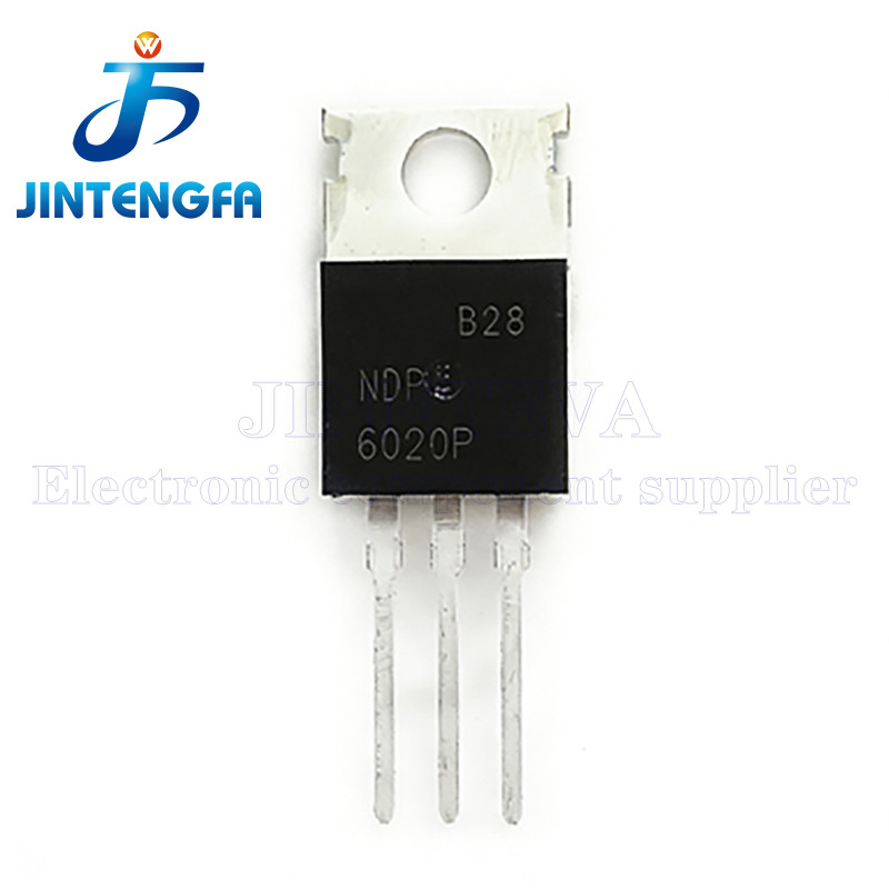 10PCS NDP6020P TO220 NDP6020 20V 24A TO-220 ในสต็อกชิป IC