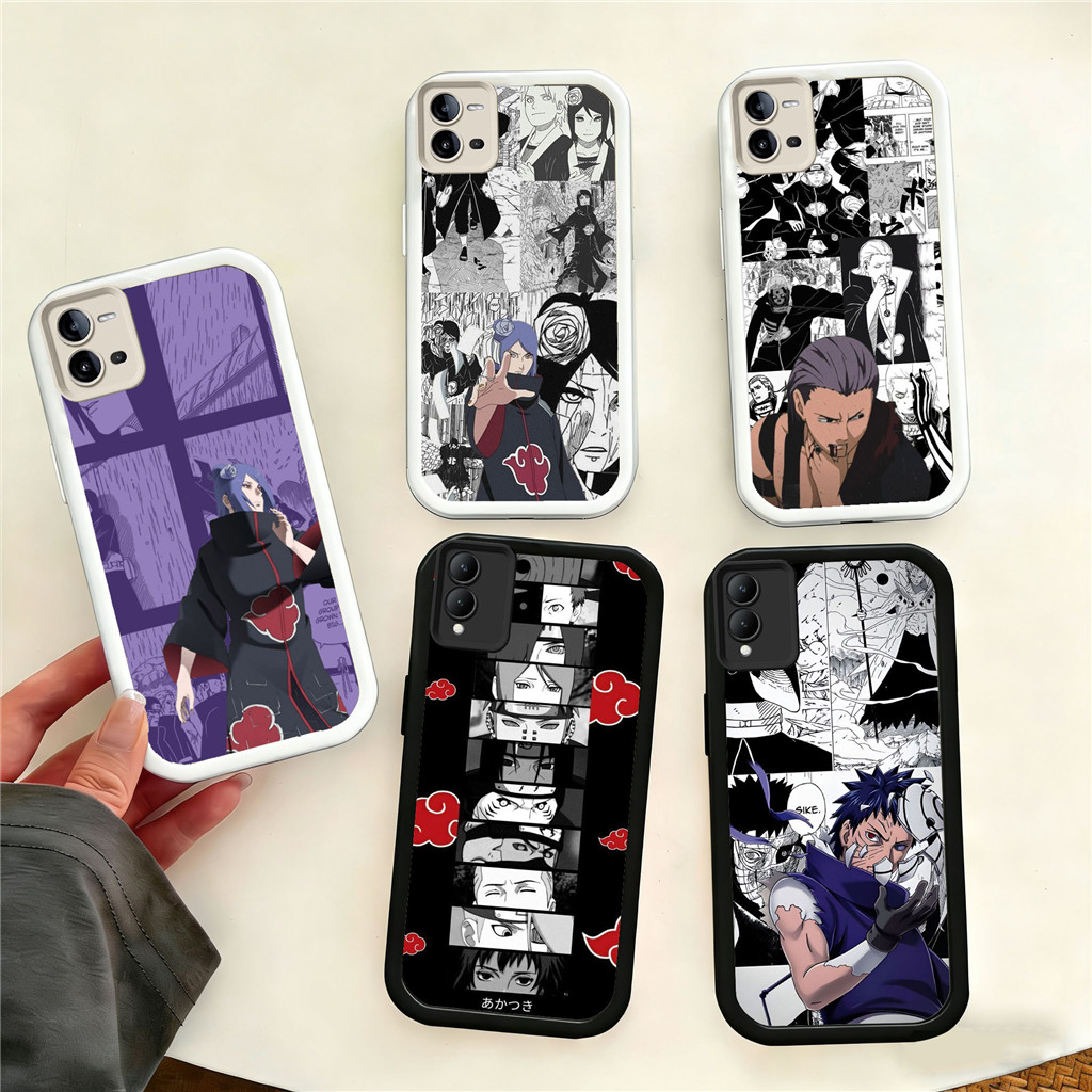 WC49 ปลอก Super Akatsuki สําหรับ Hp ชุบ VIVO V20 V27E V23 V25E V29 V23E V27 V25 Pro 5G วัสดุ TPU