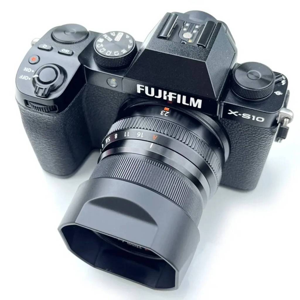 Square PC เลนส์แรเงา Hoods อะแดปเตอร์แหวนสําหรับ Fujifilm FUJI XC35mmF2 XF35mmF2 XF23mmF2 XF35mm F2 