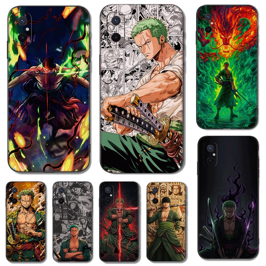 สําหรับ Redmi K20 K40 K60 K70 Pro K50 Gaming A3 A3X TPU เคสโทรศัพท์นุ่มฝาครอบป้องกัน One Piece Zoro 