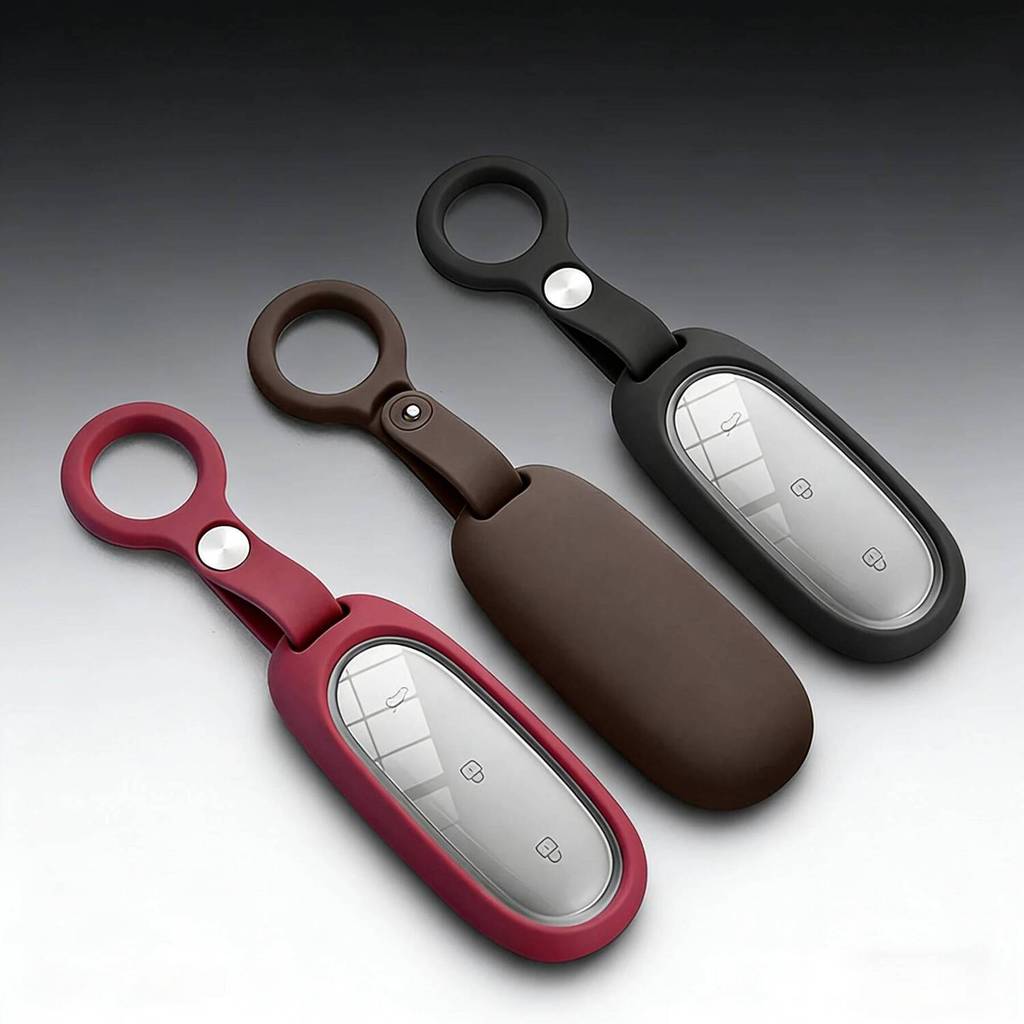 LiXiang L6 L7 L8 L9 2023 2024 Silky Touch ซิลิโคนสําหรับชั้นนําในอุดมคติ One Li Auto L9 Li Fob พวงกุ