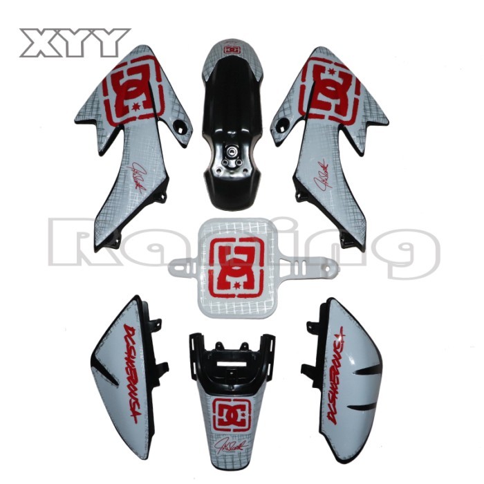 XR50 CRF50 Plastic kit + graphics Decals Sticker Kit for 50cc 70cc 90cc 110cc 125cc SDG SSR PRO Dir