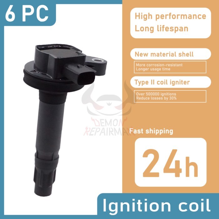 6PCS High Quality DG520 Ignition Coils DG-520 7T4Z-12029-E 7T4Z12029E For 2007-2013 Lincoln Mercury