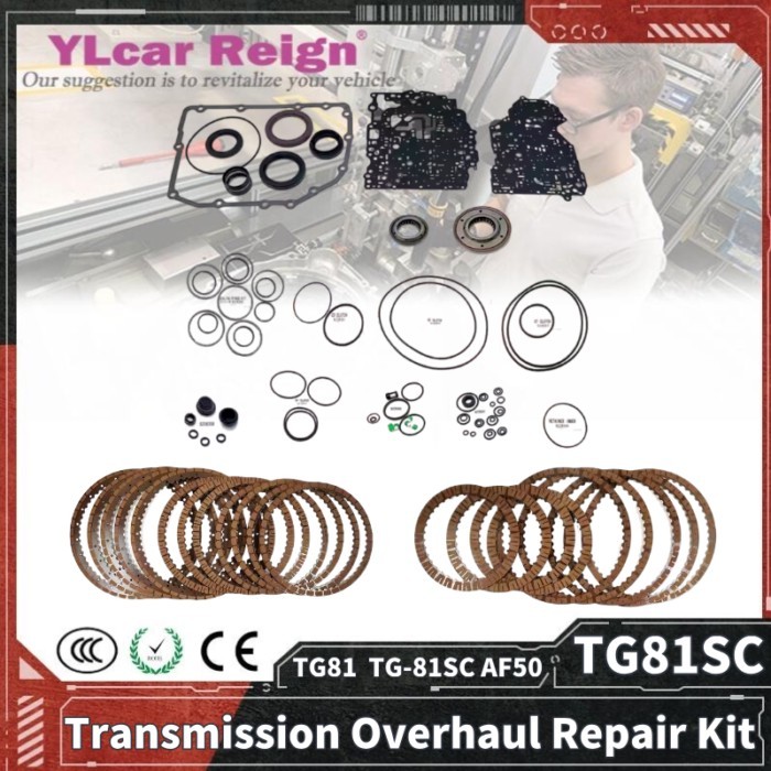 TG81 TG81SC TG-81SC AF50 Automatic Transmission Overhaul Repair Kit Friction Plate For BMW X1 X2 MI